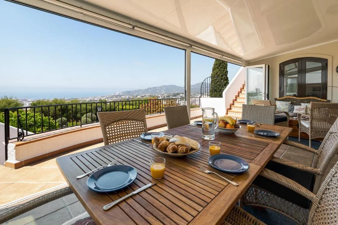 Villa Nerja Views Mediterranean Panorama Spain